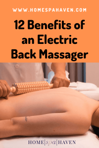 electric back massager pin